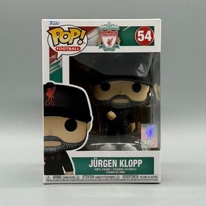 Funko Pop! Football #54 Jurgen Klopp Liverpool FC Soccer w/ Protector *Vaulted*